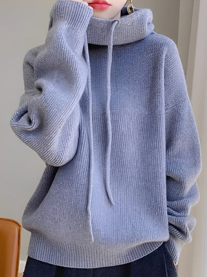 Hoddie en laine pour femme Doux et chaud