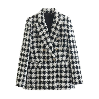 Élégante veste croisée pour femme