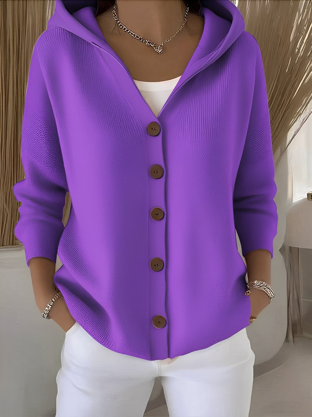 Sweat à capuche confortable pour femme