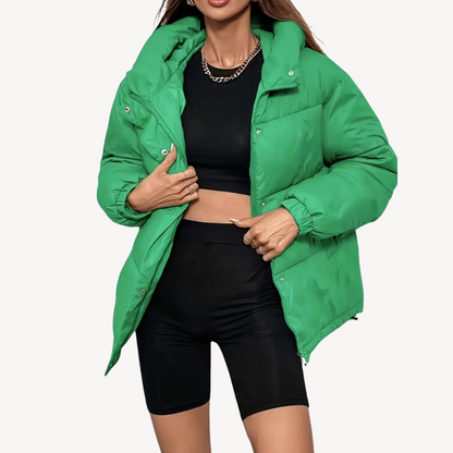 Sweat à capuche pour femme, doudoune chaude