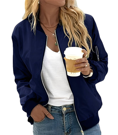 Blouson bombardier femme tendance confortable élégant
