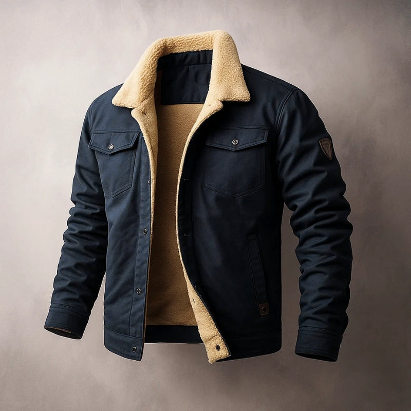 Veste Sherpa doublée chaude pour femme