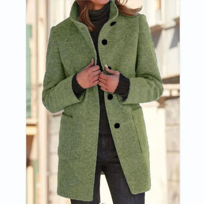 Manteau en laine pour femme Rétro Chic Kayla