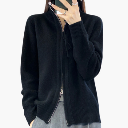 Gilet moderne zippé élégant