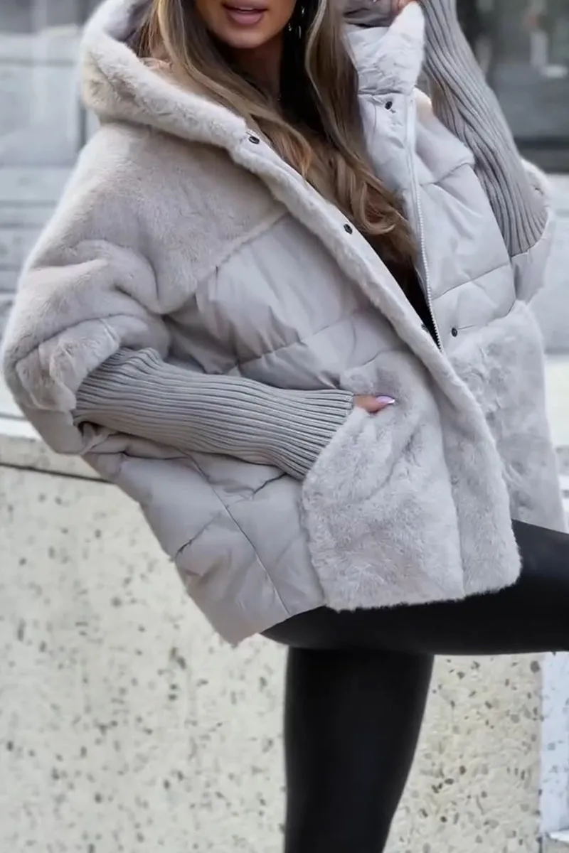 Bomber élégant Capuche Design moderne