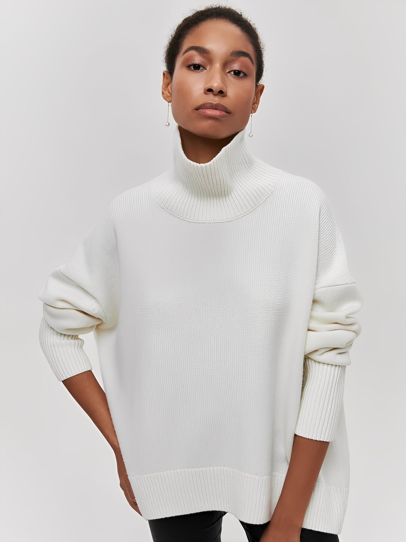 Pull femme élégant et chaud