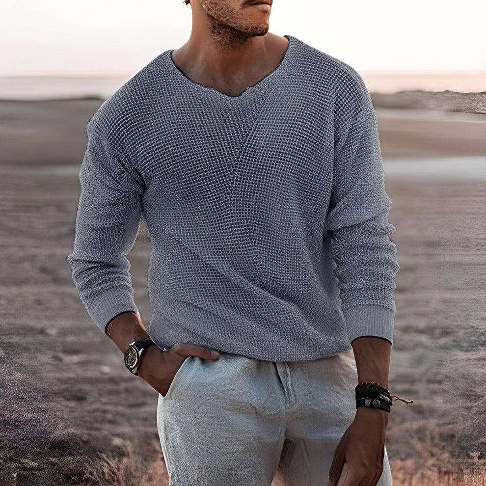 Pull élégant pour homme en cachemire chaud