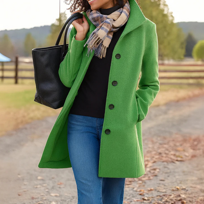 Manteau élégant pour femme à coupe moderne
