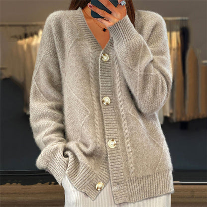 Gilet femme col V moderne