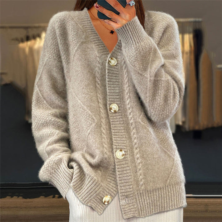 Gilet femme col V moderne