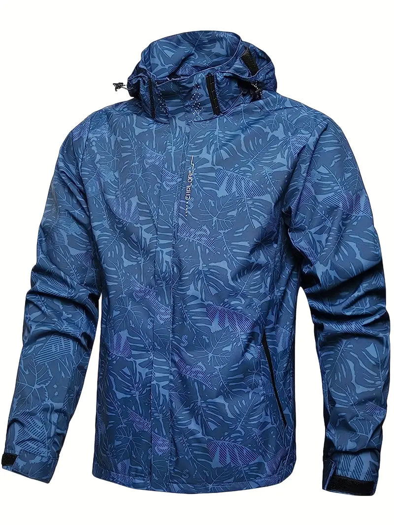 Veste imperméable pour homme, fonctionnelle et de plein air