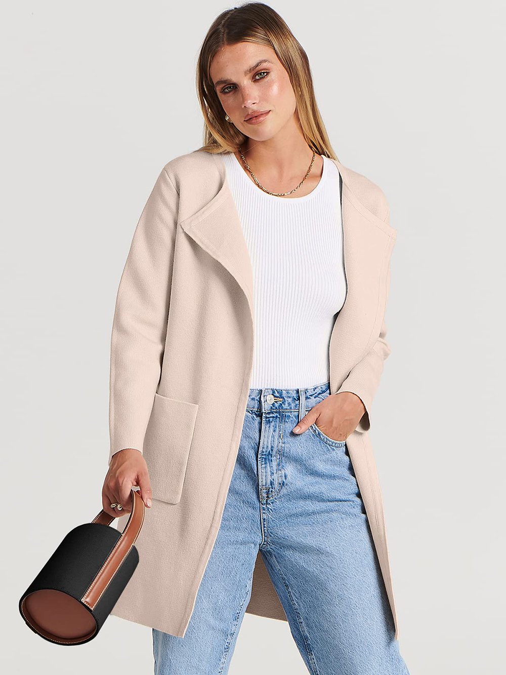 Veste élégante pour femme avec revers