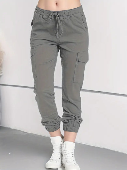 Scarlett - Pantalon de printemps coton élastique