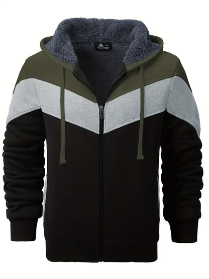 Pull Homme Chaud Doublé Capuche