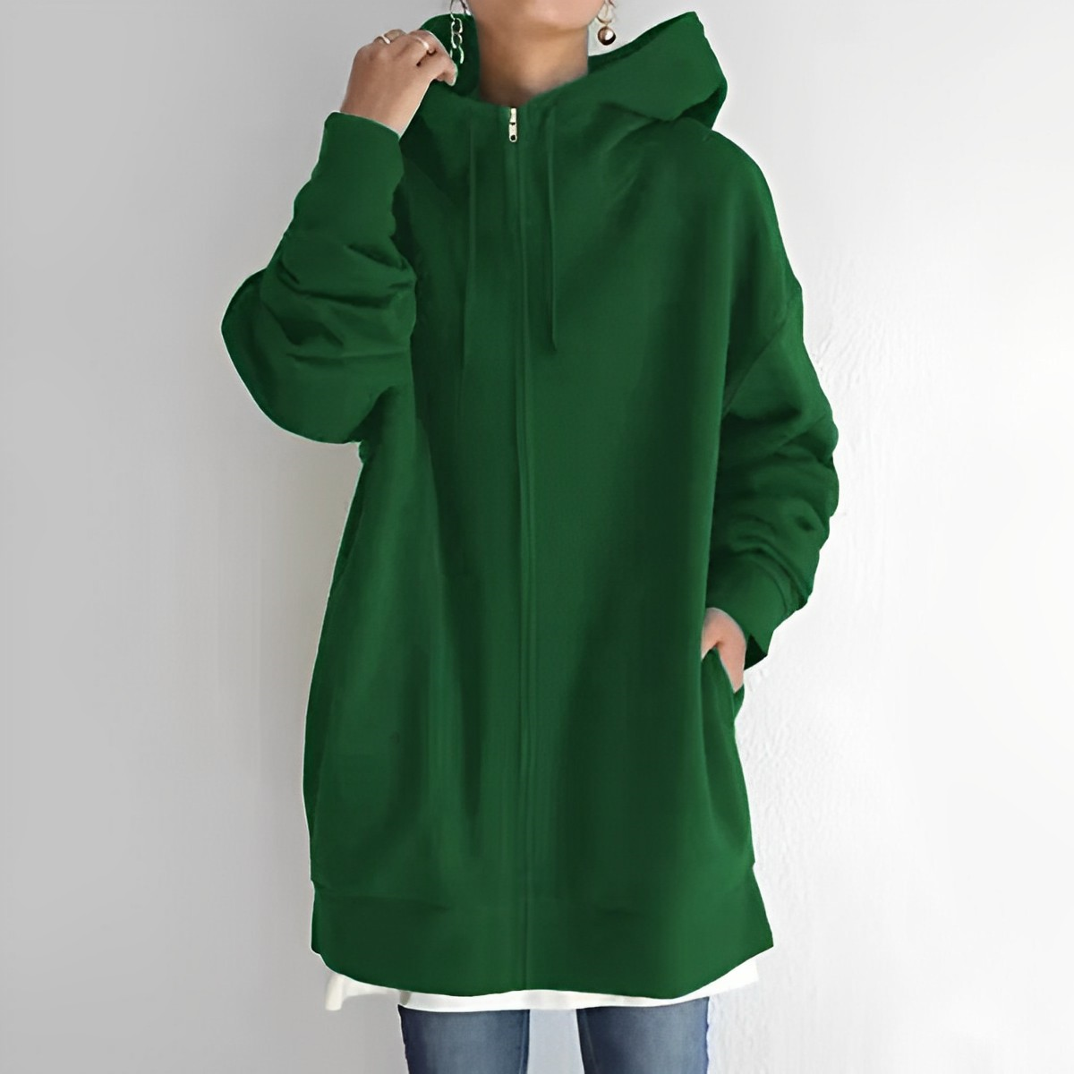 Sweat à capuche femme Style confiant