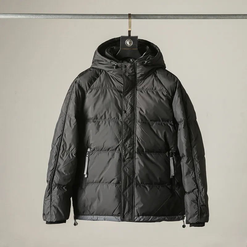 Veste de pluie imperméable pour homme avec capuche