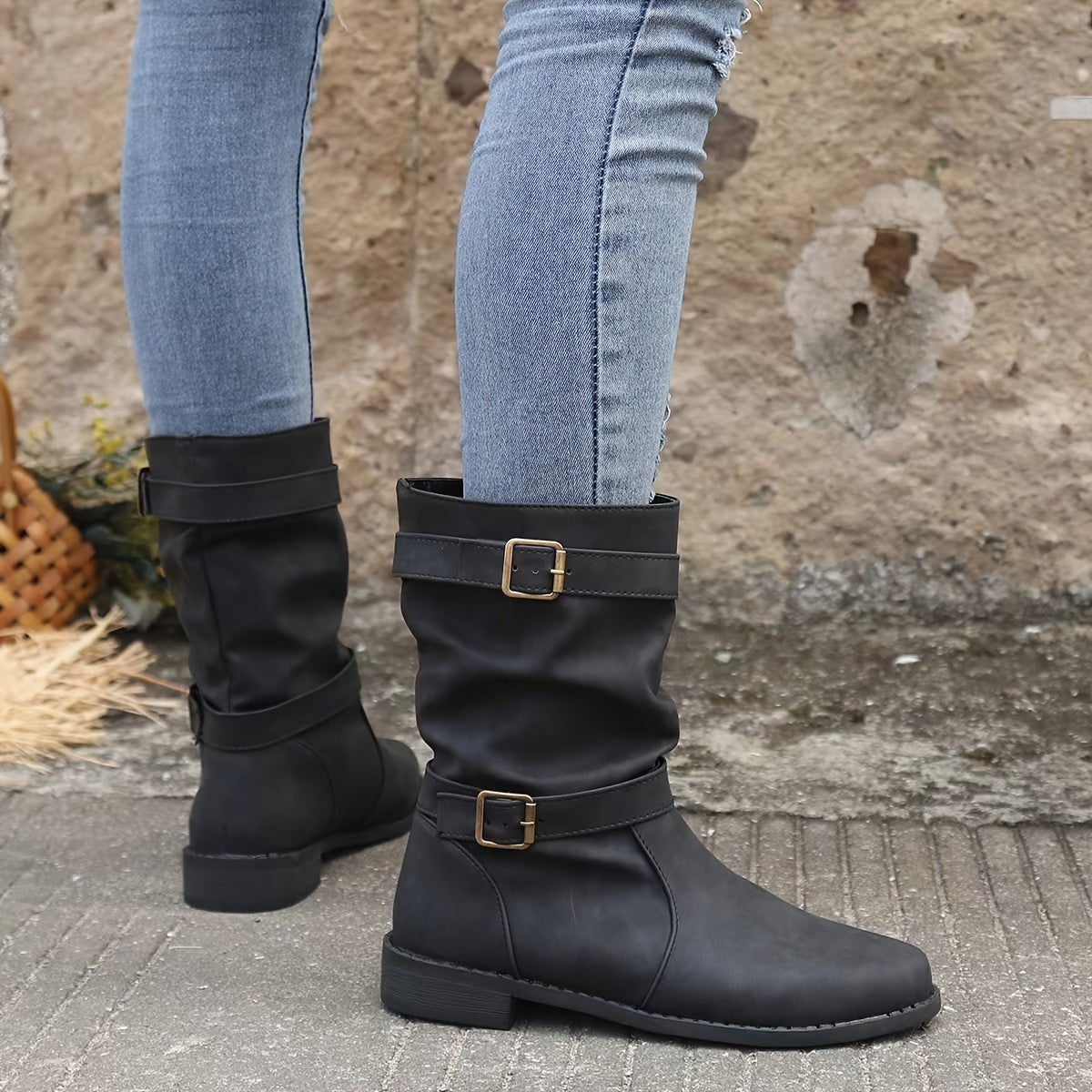 Bottines western stylées au charme rétro
