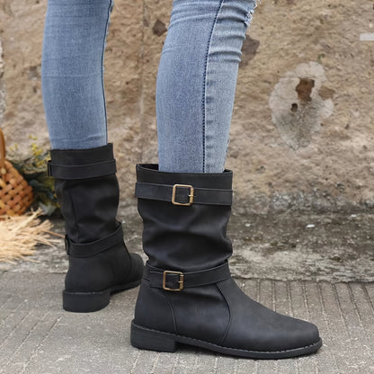 Bottines western stylées au charme rétro