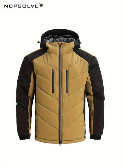 Veste coupe-vent à capuche sportive