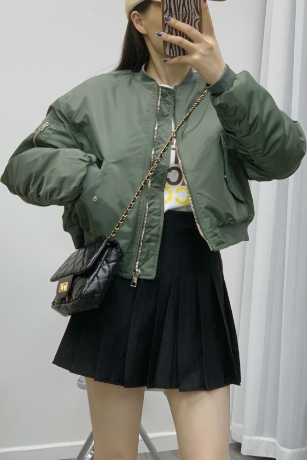 Bequeme Baumwolljacke Freizeitstyle - IdealeKleiden