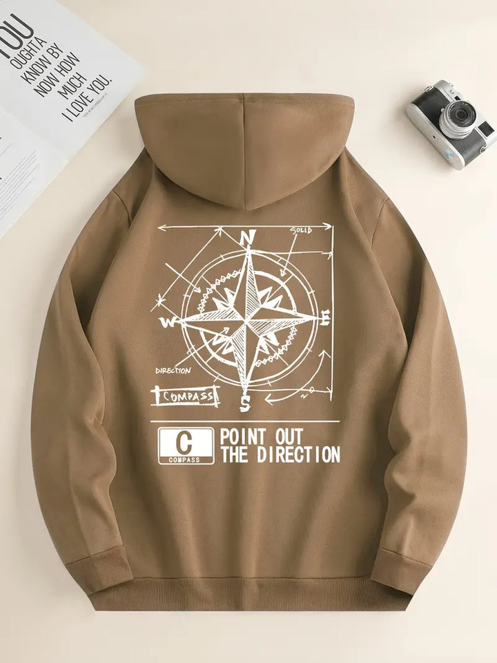Pull Homme Capuche Sport Imprimé