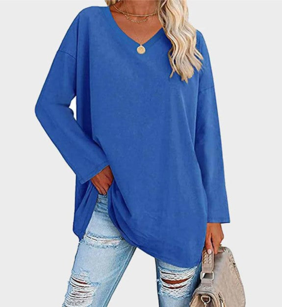 Pull élégant à manches longues pour femme