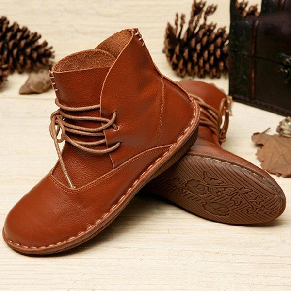 Bottes pour femmes en cuir design élégant
