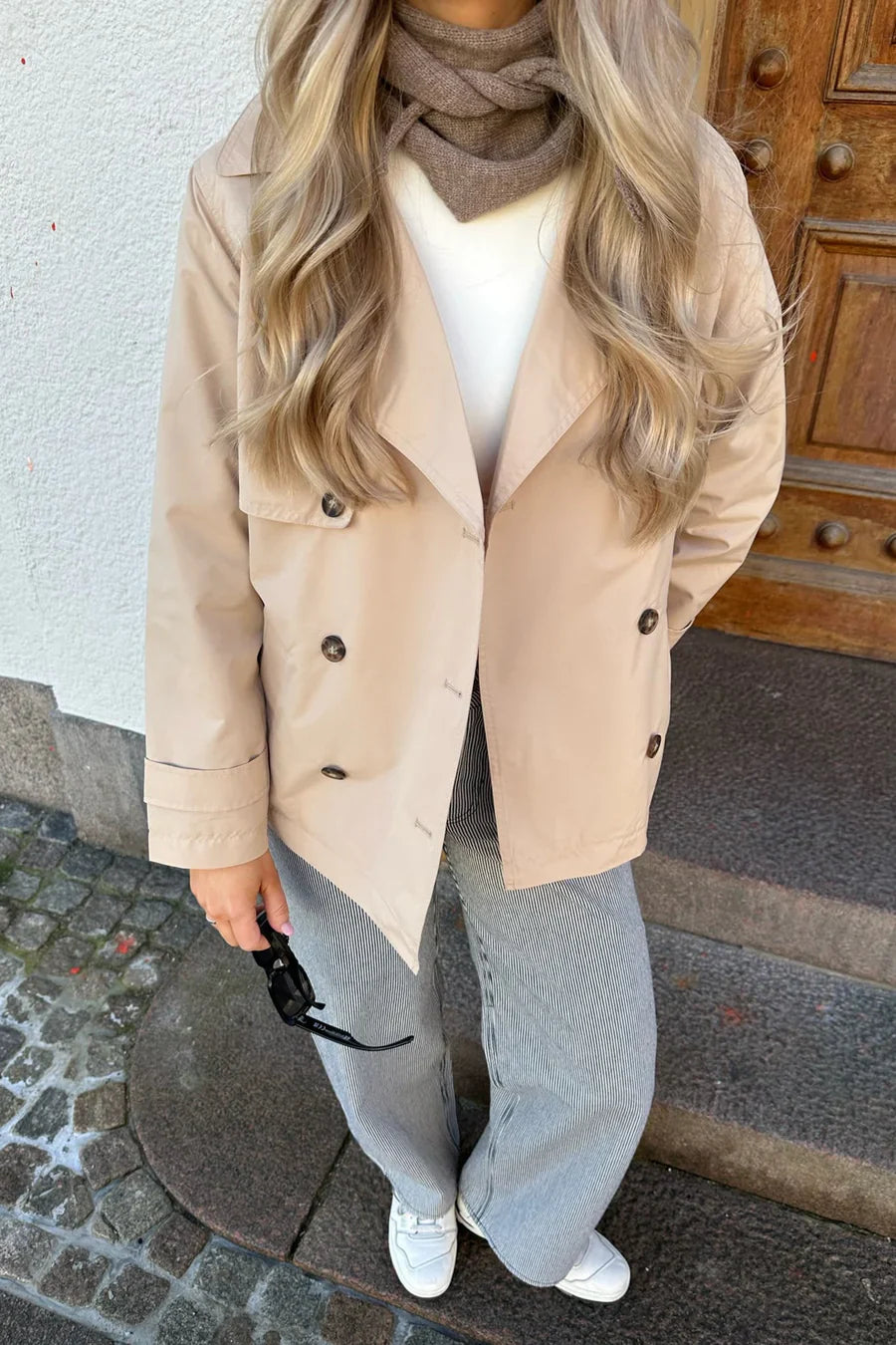 Lammfell Jacke Frauen Locker Fallend - IdealeKleiden