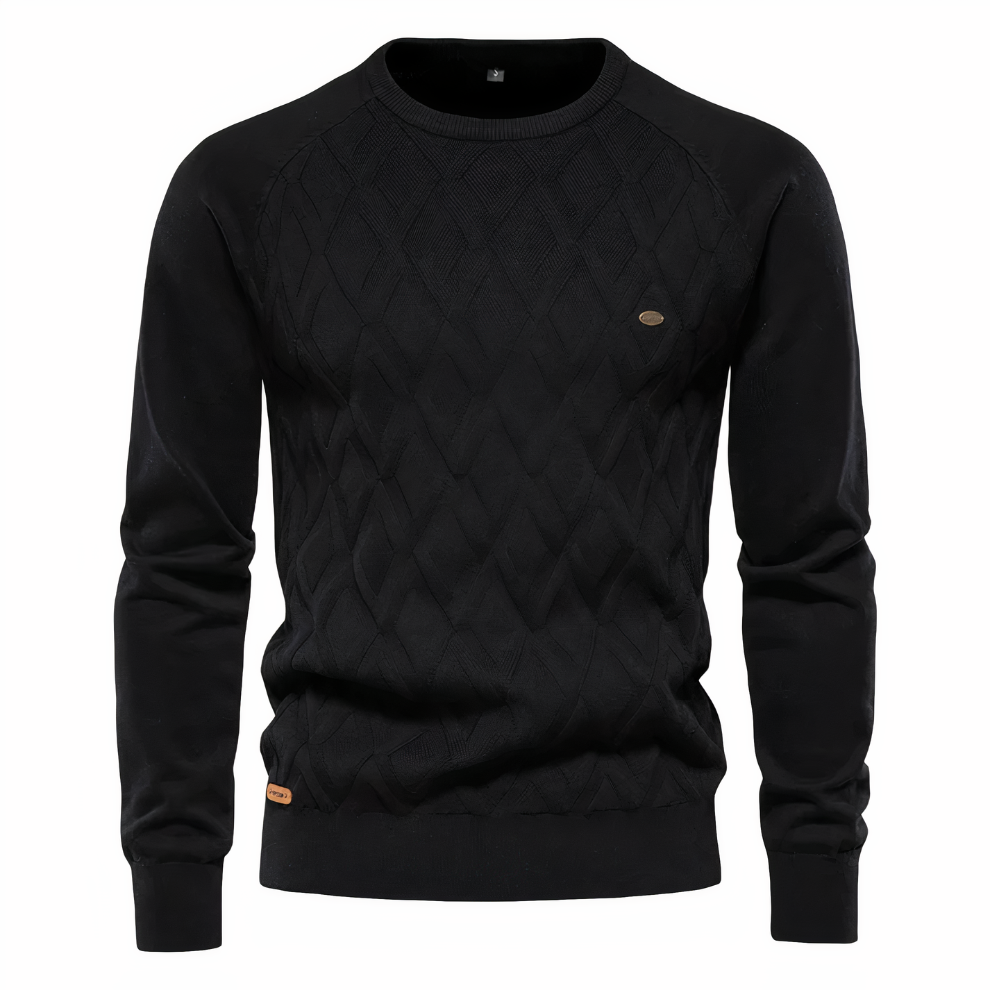 Chemise homme motif losanges élégante