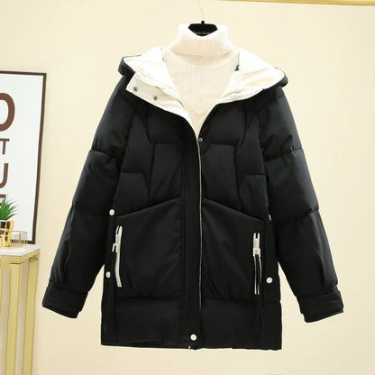 Veste d'hiver à capuche Laurena