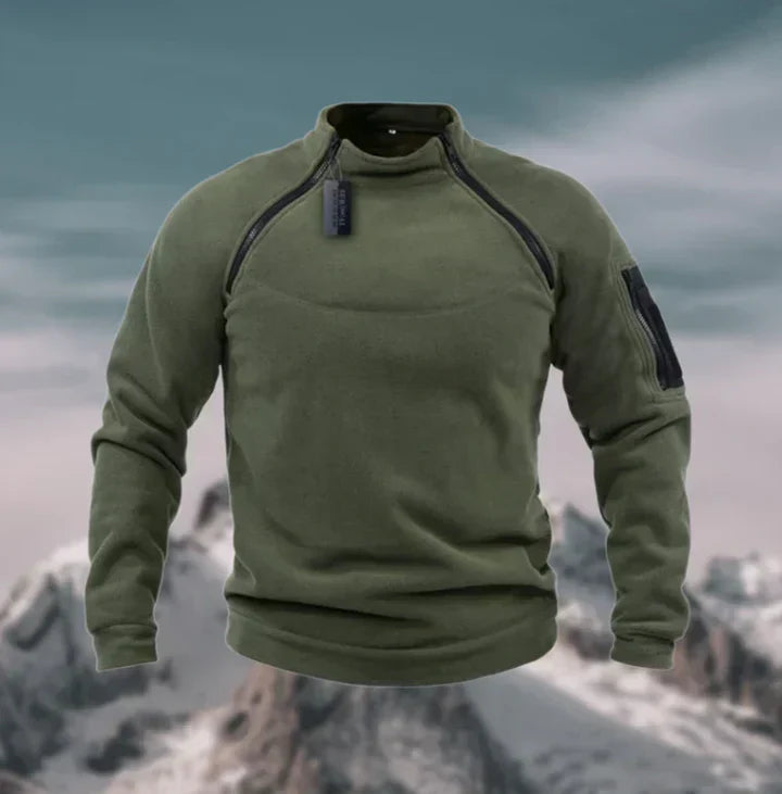 Herren Pullover Fleece Warm Winddicht - IdealeKleiden