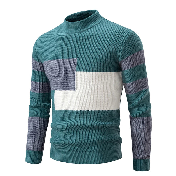 Pull pour homme confortable col rond décontracté