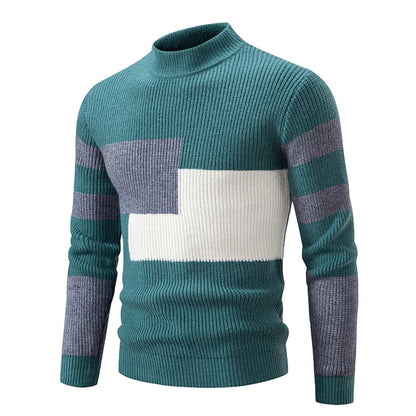 Pull pour homme confortable col rond décontracté