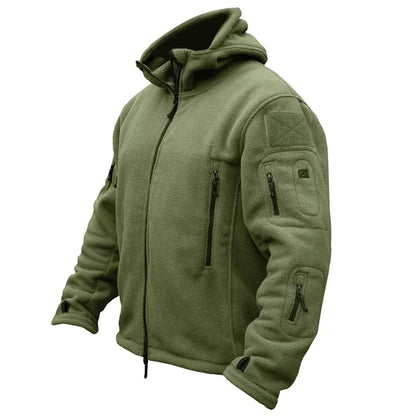Veste tactique d'extérieur à capuche camouflage