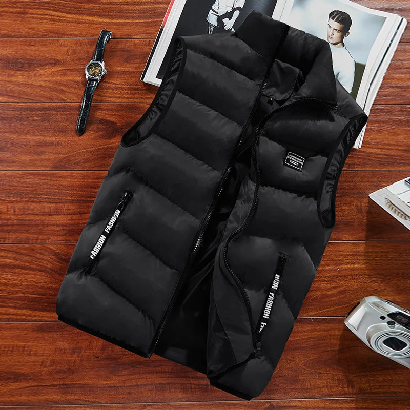 Gilet chaud matelassé déperlant zippé