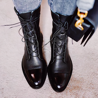 Bottes élégantes à hauteur du genou pour femme