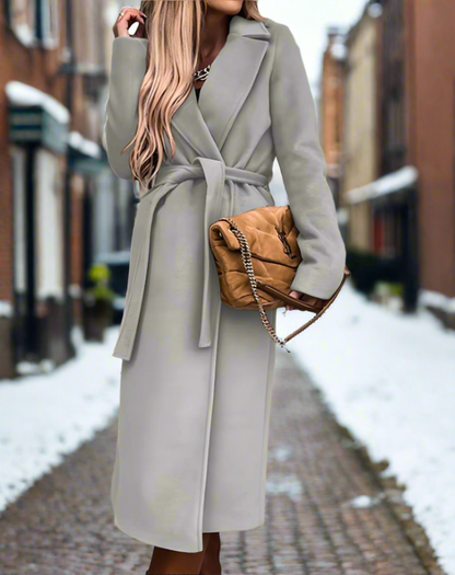 Manteau élégant pour femme Léger Ceinture