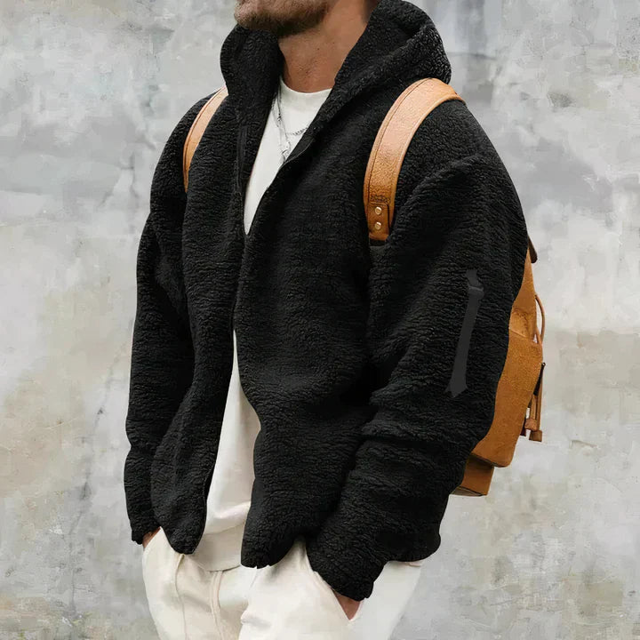 Veste d'hiver homme chaude et douillette
