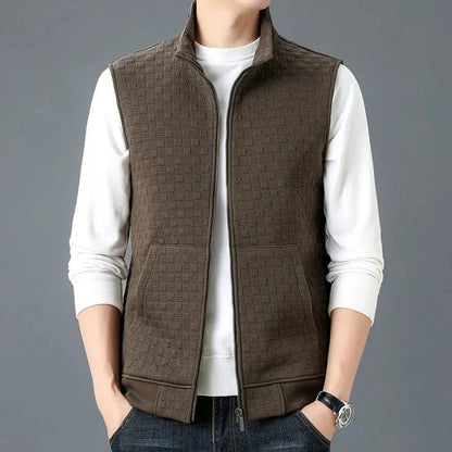 Gilet en polaire douce en coton pour femme