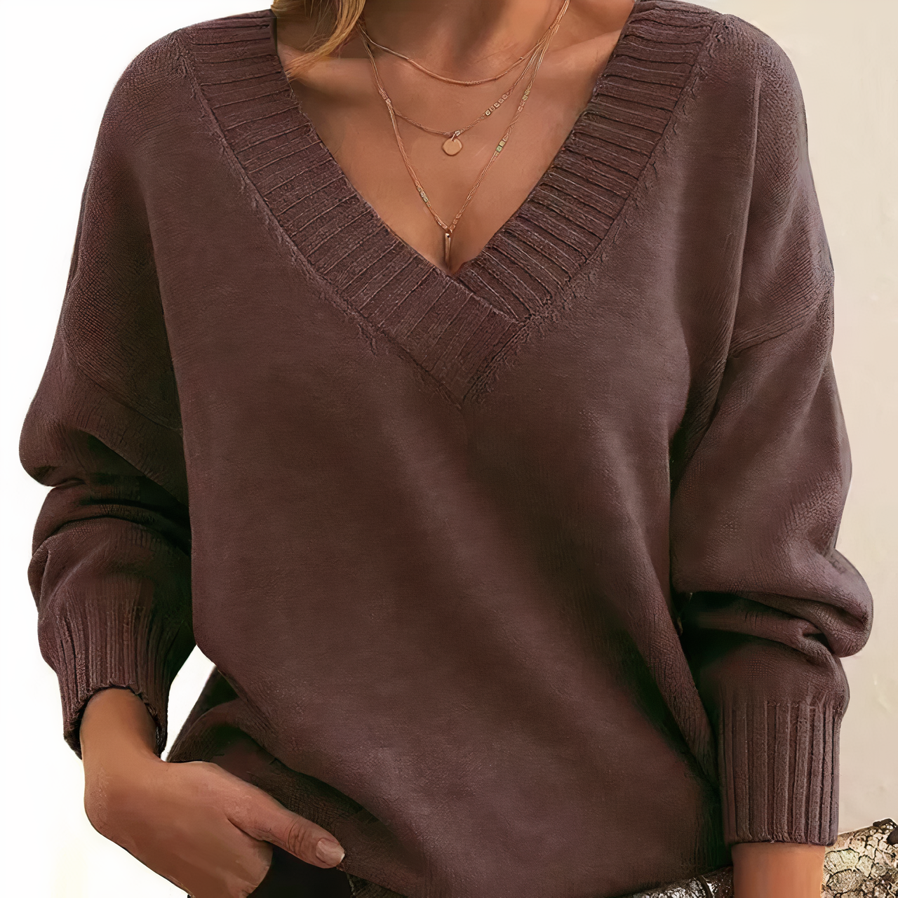 Pull de luxe en cachemire doux