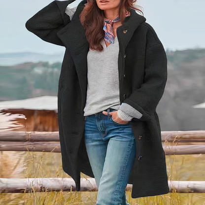 Manteau en Laine Chic Femme Élégant & de Qualité