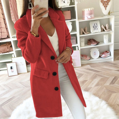 Veste d'automne femme élégante