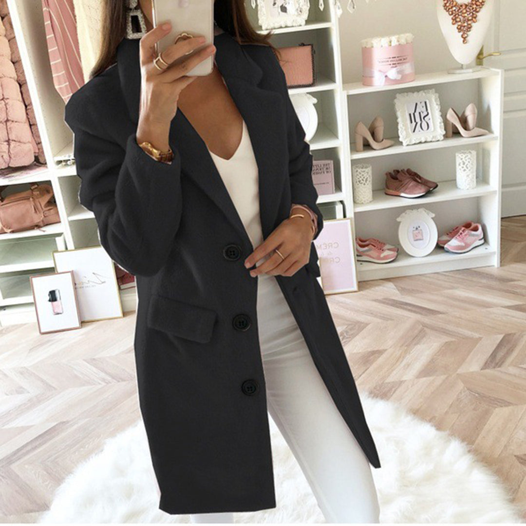 Veste d'automne femme élégante