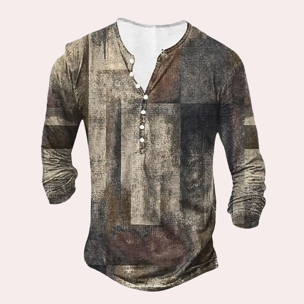 Robe pratique en coton patchwork