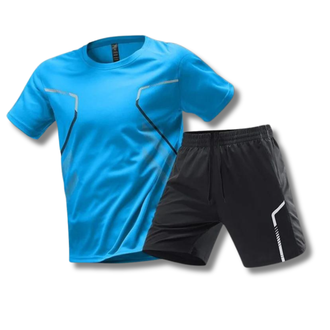 Ensemble de sport homme : T-shirt et short