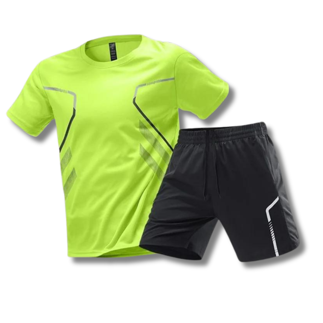 Ensemble de sport homme : T-shirt et short