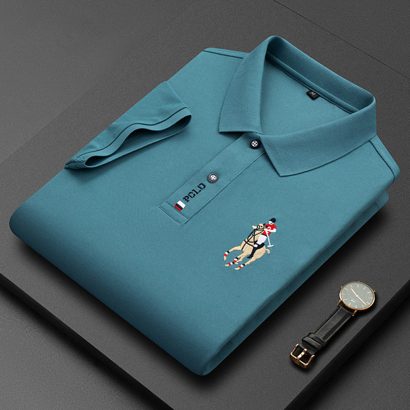 Polo brodé Élégant Sportif