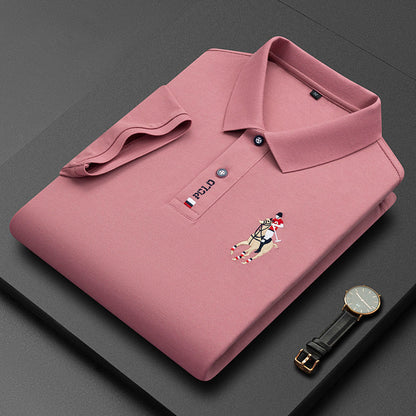 Polo brodé Élégant Sportif