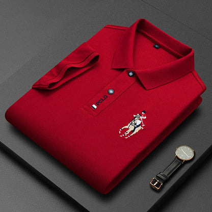 Polo brodé Élégant Sportif