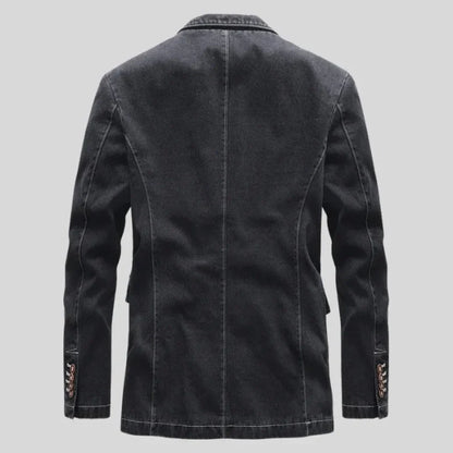 Moderner Denim Blazer Robust - IdealeKleiden